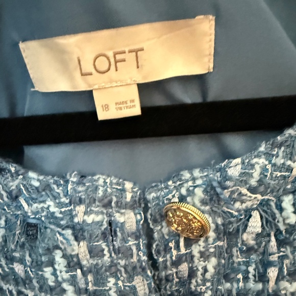 LOFT Tweed Mini Pocket Dress - Picture 5 of 5